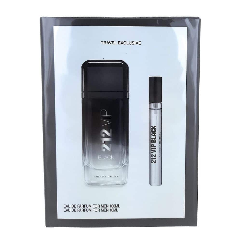 Set 212 VIP BLACK EDP - GGS Perfumes