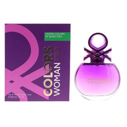 BENETTON COLORS WOMAN PURPLE EDT 80 ml