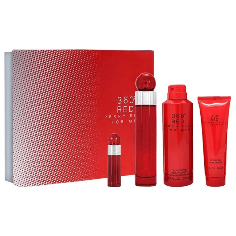 Set 360 RED PERRY ELLIS EDT