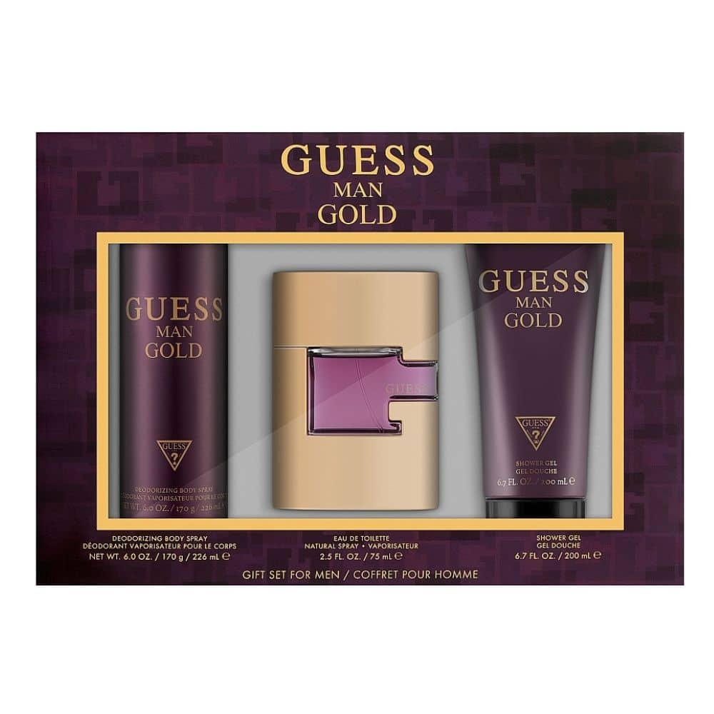Set GUESS GOLD MAN EDT