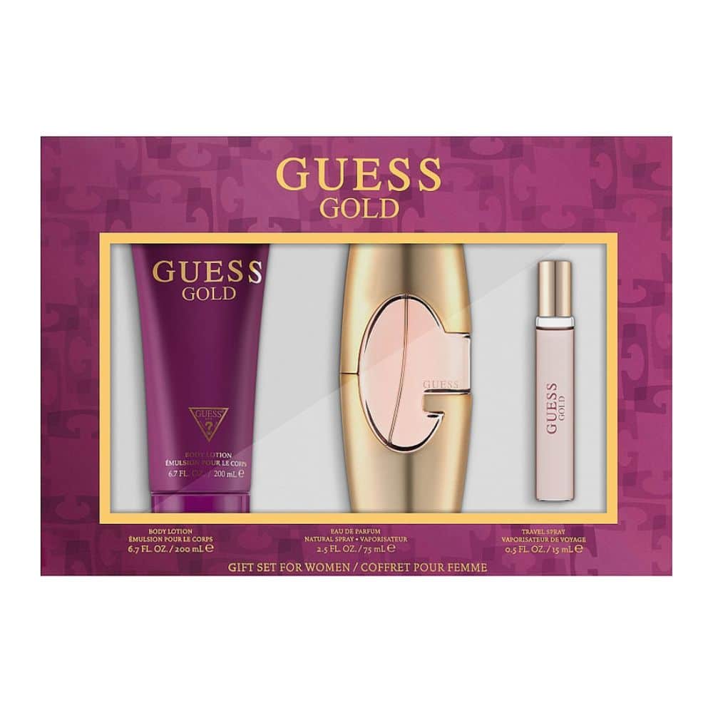Set GUESS GOLD WOMAN EDP