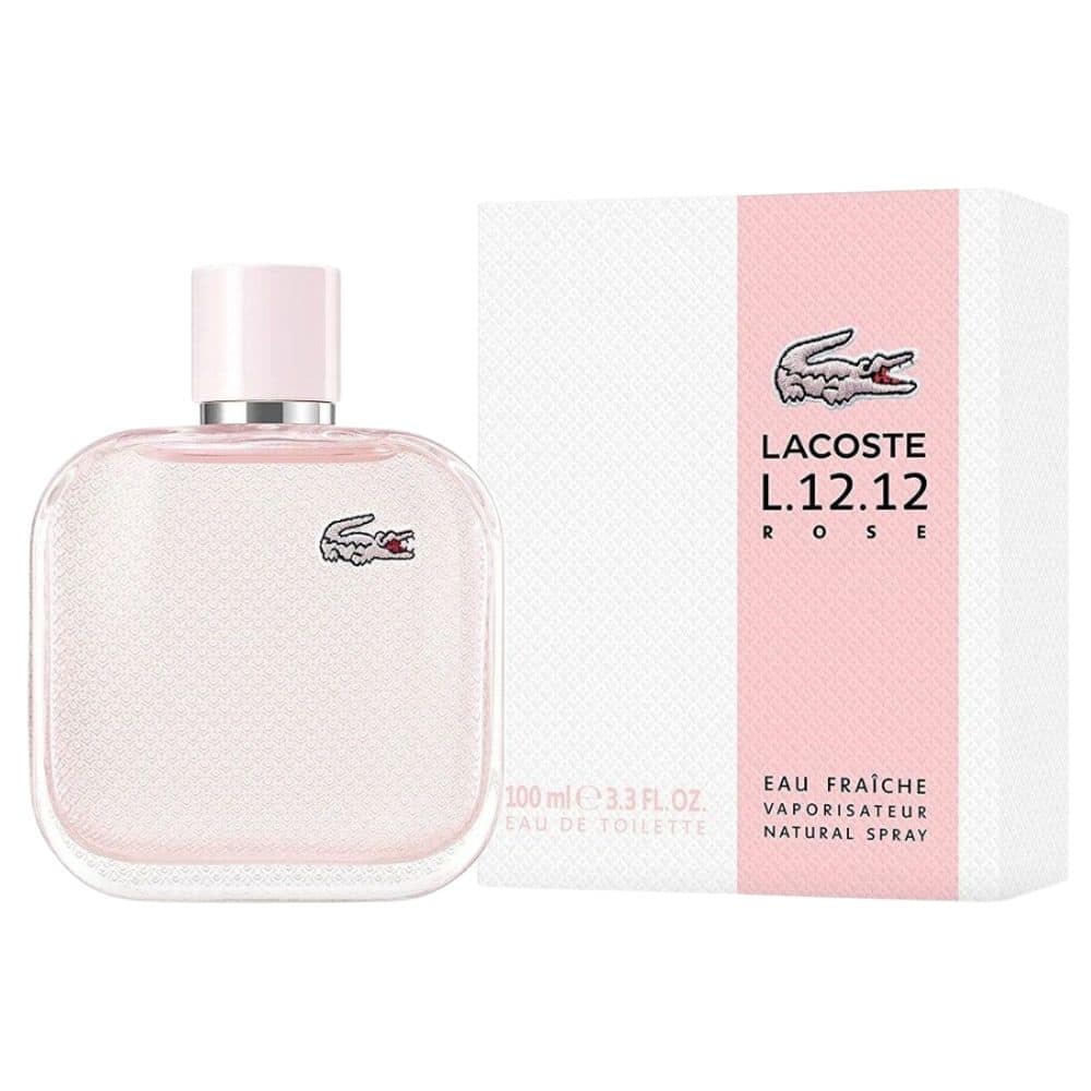 LACOSTE L12.12 ROSE EAU FRAICHE EDT 100 Ml