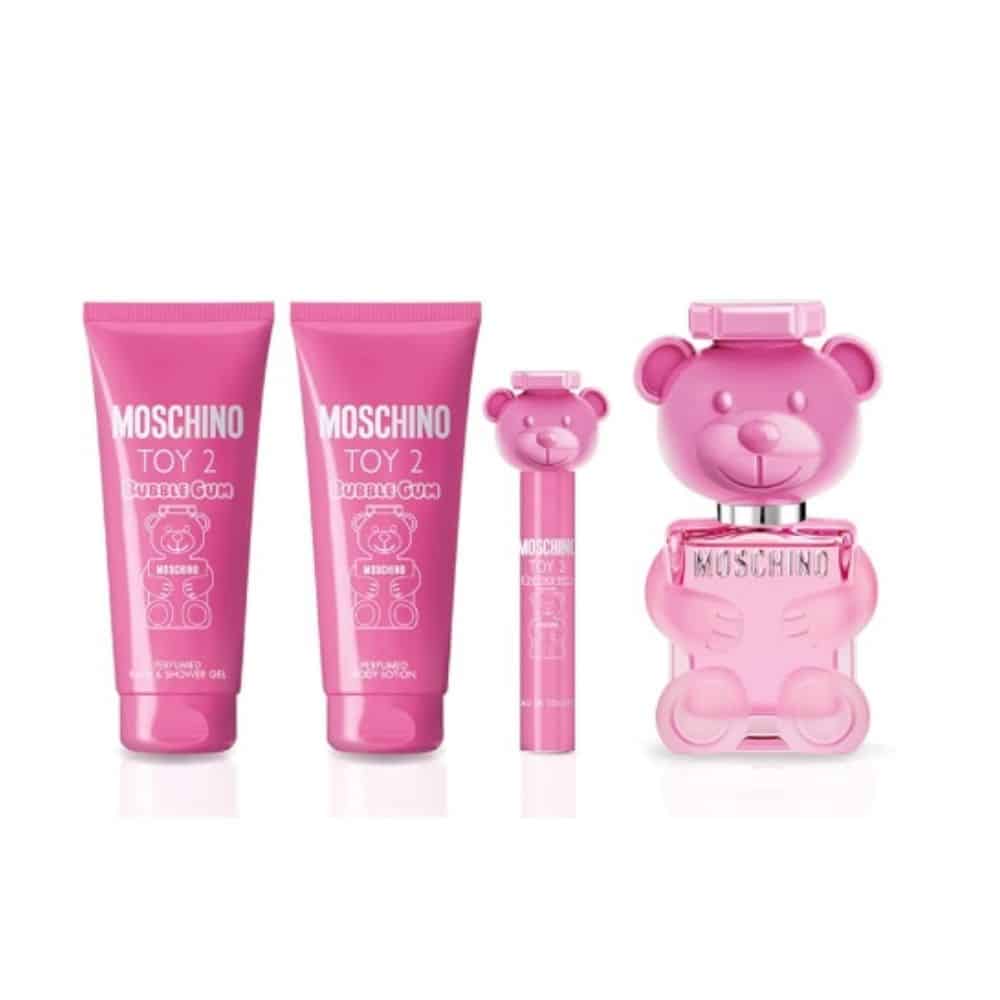 SET MOSCHINO TOY 2 BUBBLE GUM