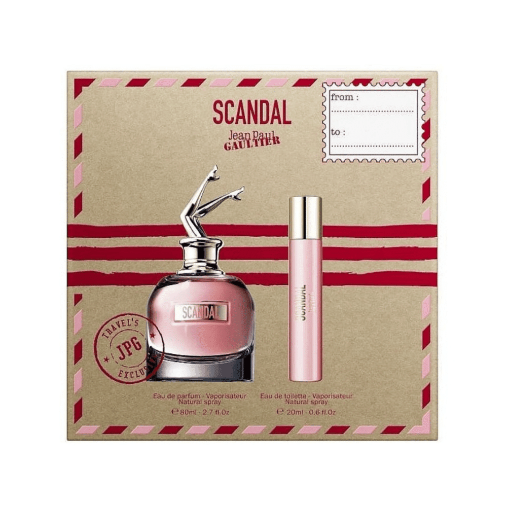 SET SCANDAL W EDP 2pc. 80 Ml + 20 Ml