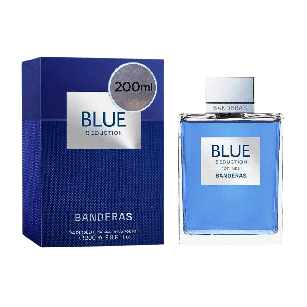ANTONIO BANDERAS BLUE SEDUCTION M EAU DE TOILETTE 200 Ml - GGS Perfumes
