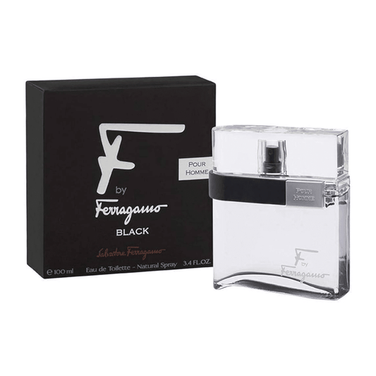 SALVATORE FERRAGAMO "F" BY FERRAGAMO BLACK EDT 100 Ml