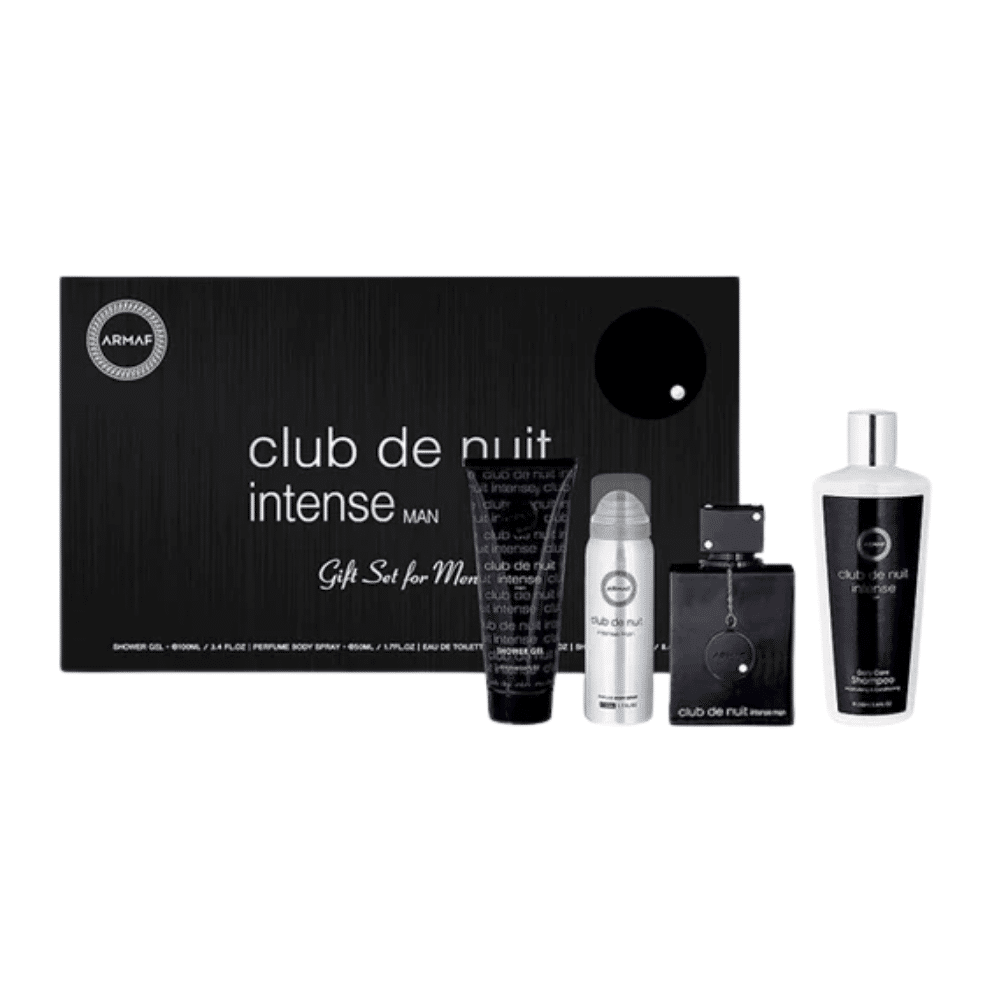 SET ARMAF CLUB De NUIT INTENSE MAN 4 PIEZAS