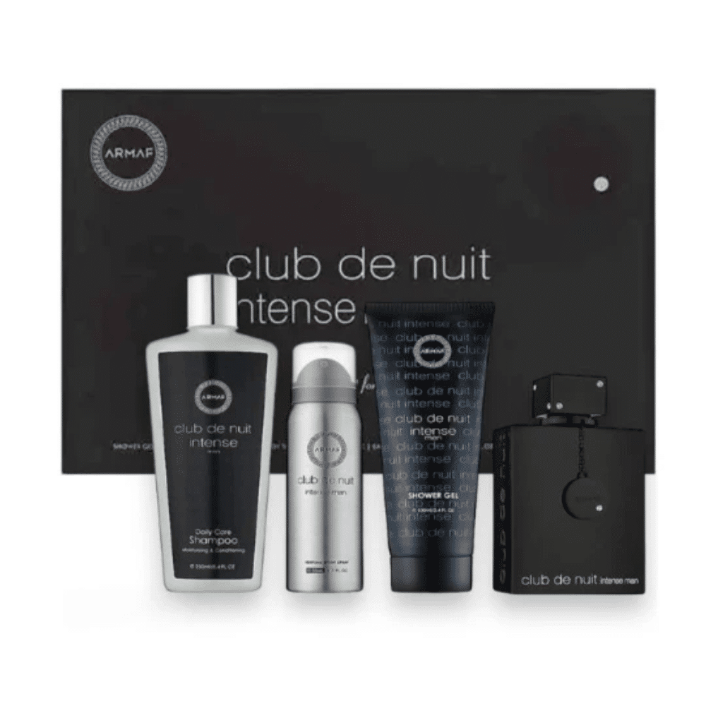SET ARMAF CLUB De NUIT INTENSE MAN 4 PIEZAS