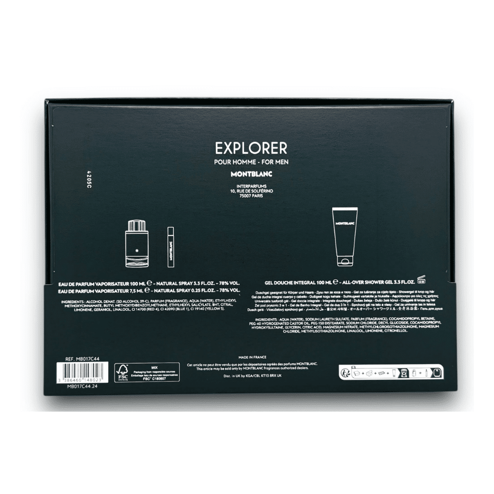 Set MONTBLANC EXPLORER EDP