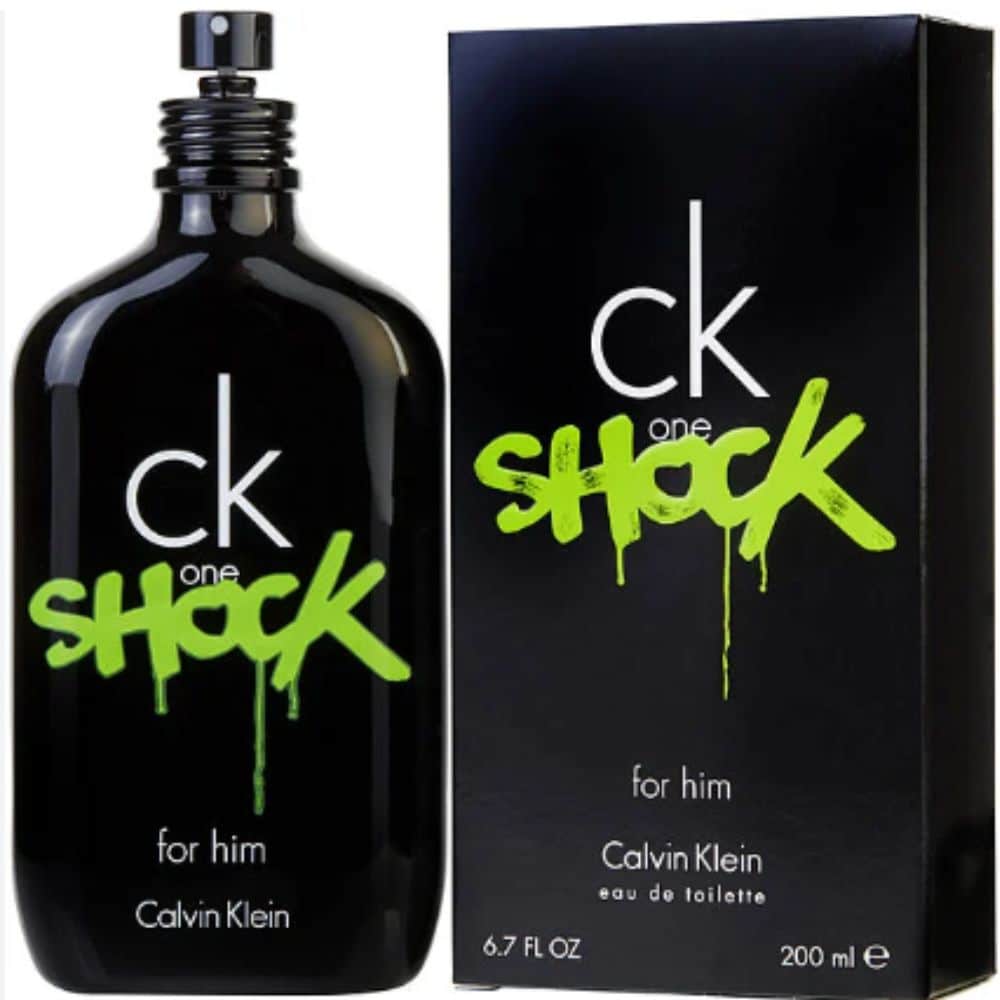 CK ONE SHOCK FOR HIM EDT 200 ml
